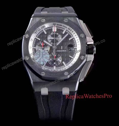 JF Factory AP Royal Oak Offshore Black Ceramic Bezel Mens Watch